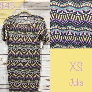 *New* Lularoe Julia dress size XS